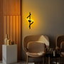 Opviq Lıkma - 13510 Lámpara de pared negra